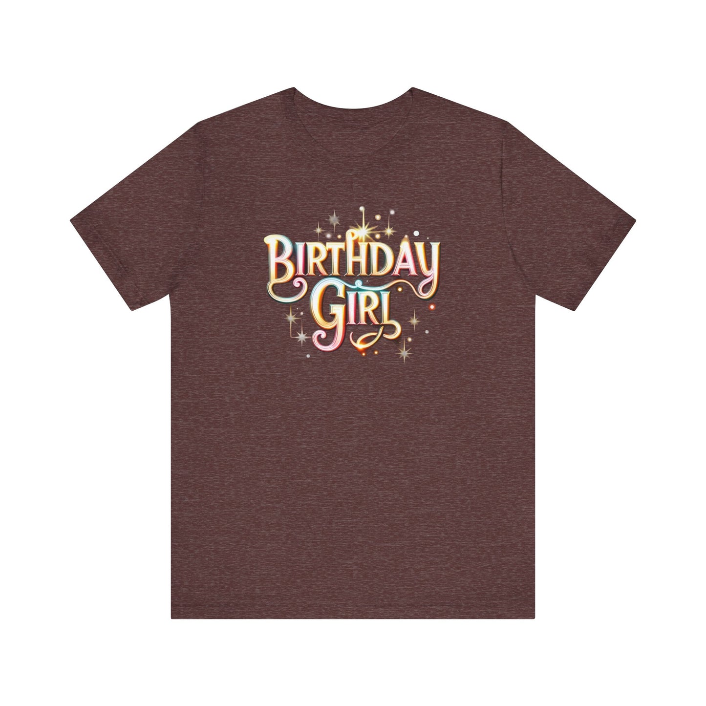 Glowing Birthday Girl Gift Store Shirt