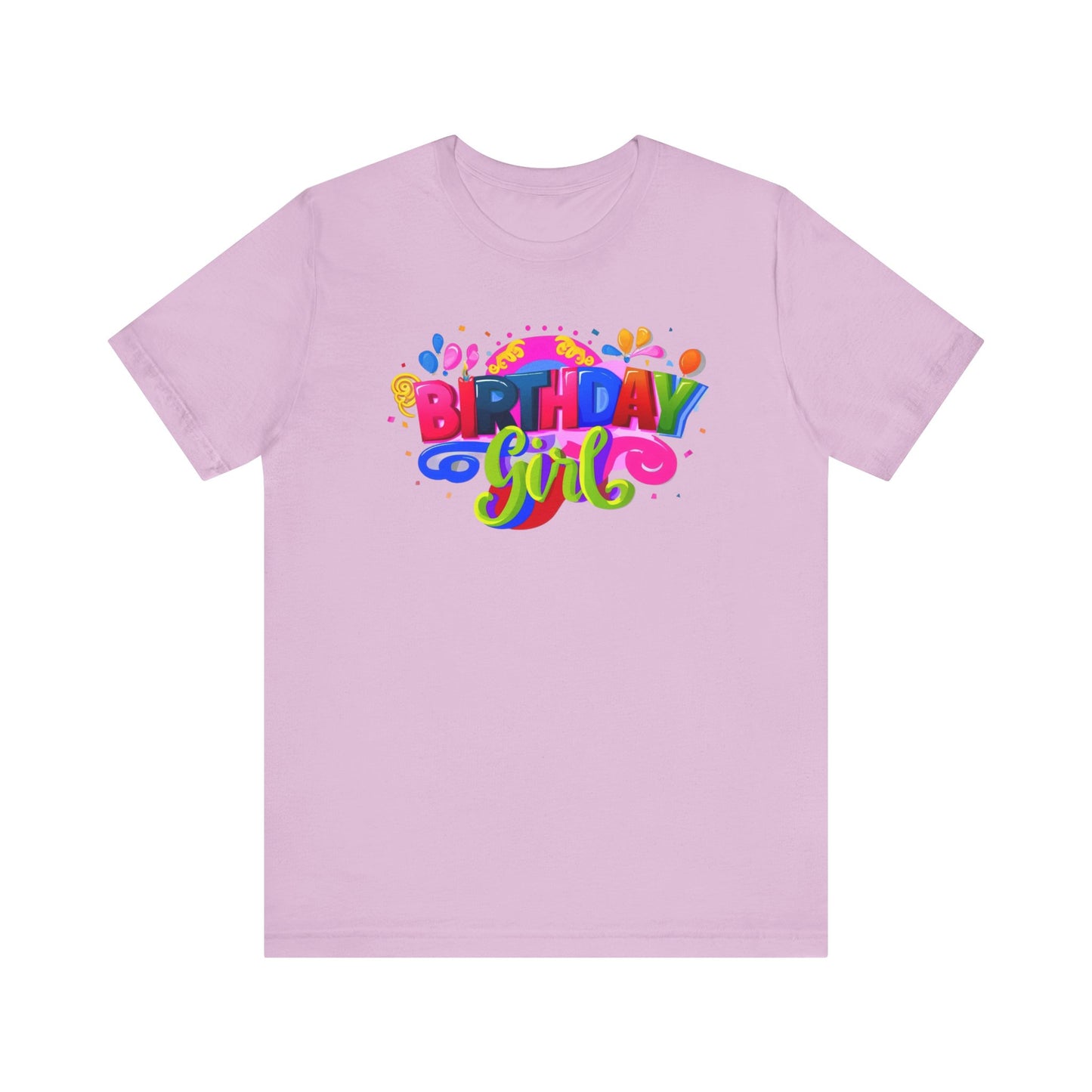 Vibrant Birthday Girl Gift Store Shirt