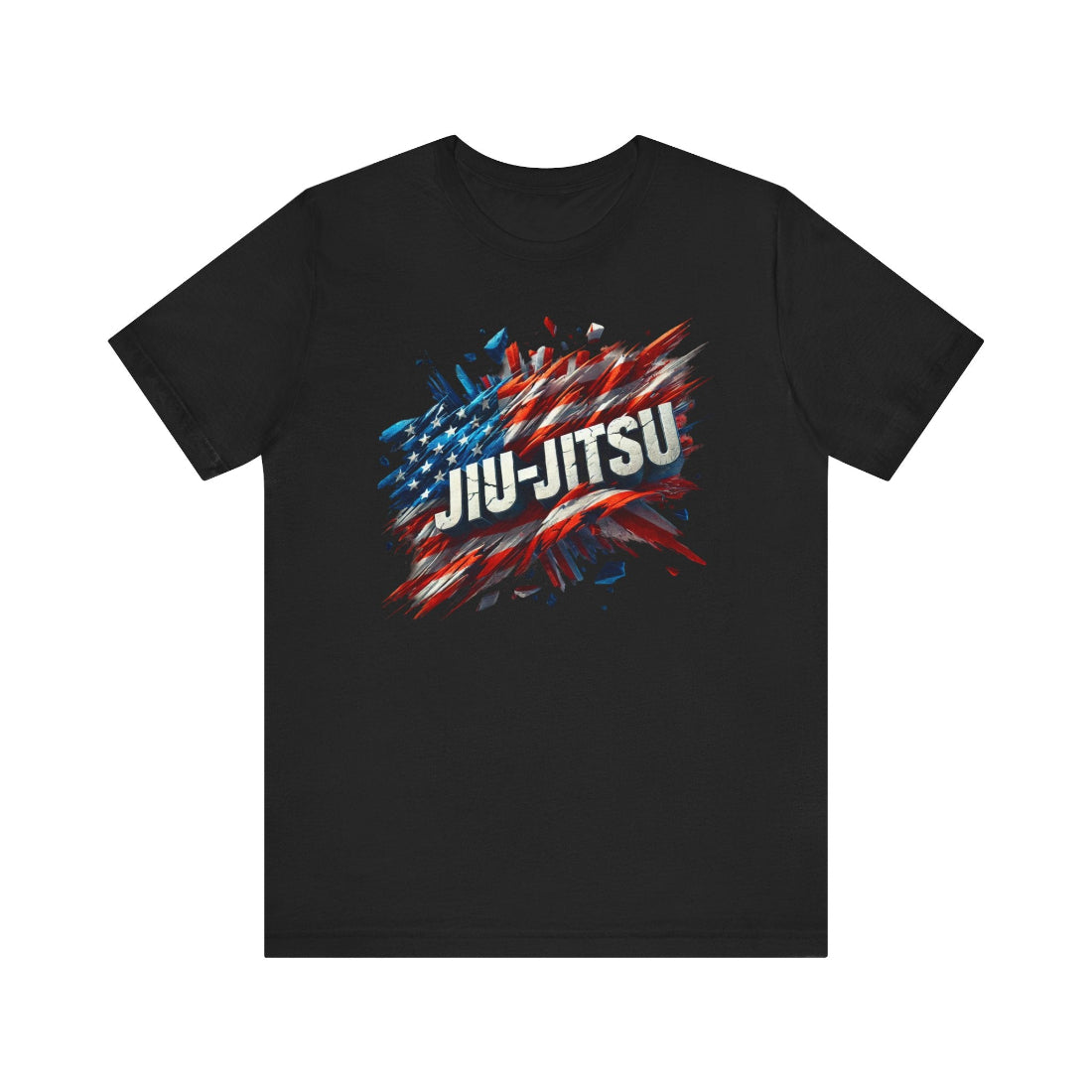 American_Jiu-Jitsu_Tee Black Front