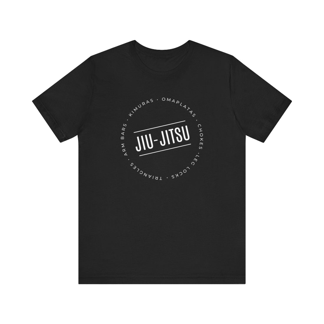 Jiu-Jitsu Circle Tee Black Front
