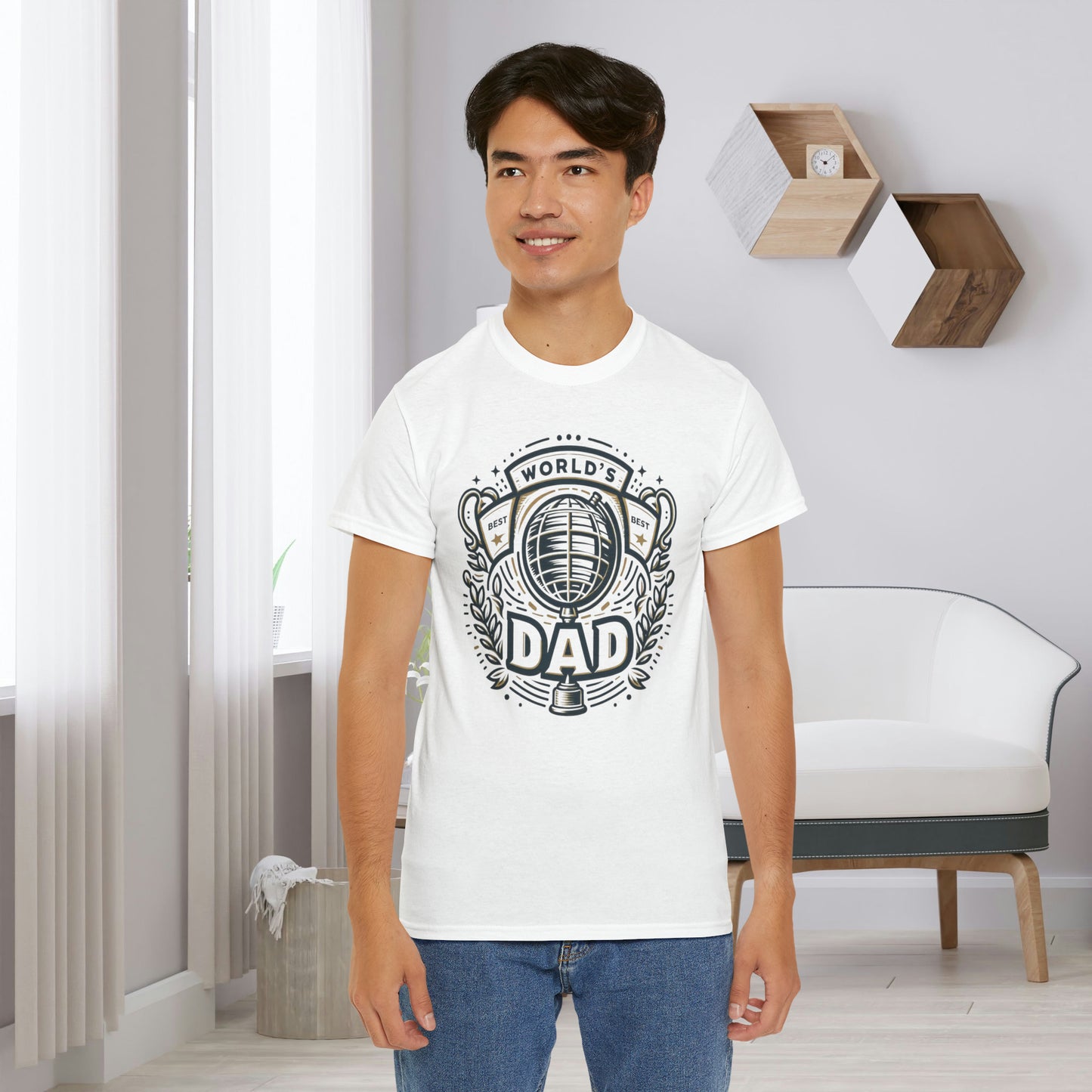 Worlds Best Dad Gift Store Shirt