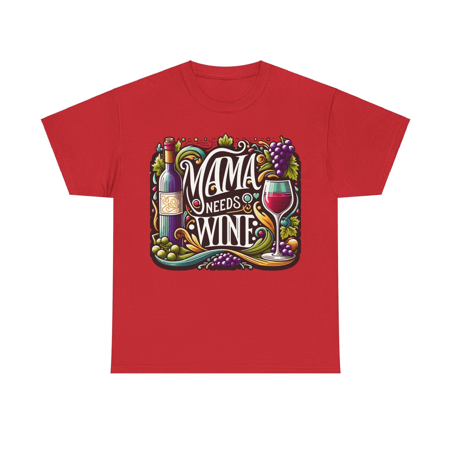 Mama Needs Wine Gift Store Shirt