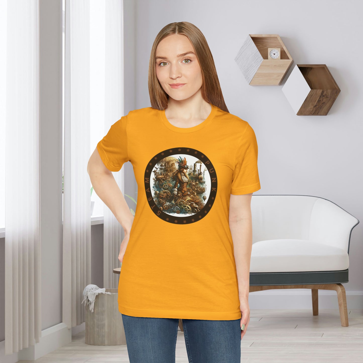 Lady Steampunk Sci-Fi Gift Store Shirt