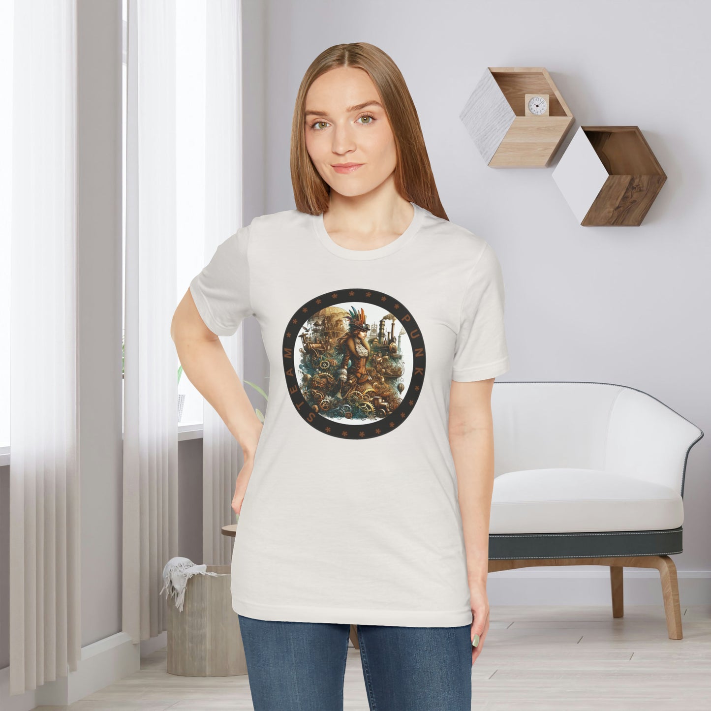 Lady Steampunk Sci-Fi Gift Store Shirt