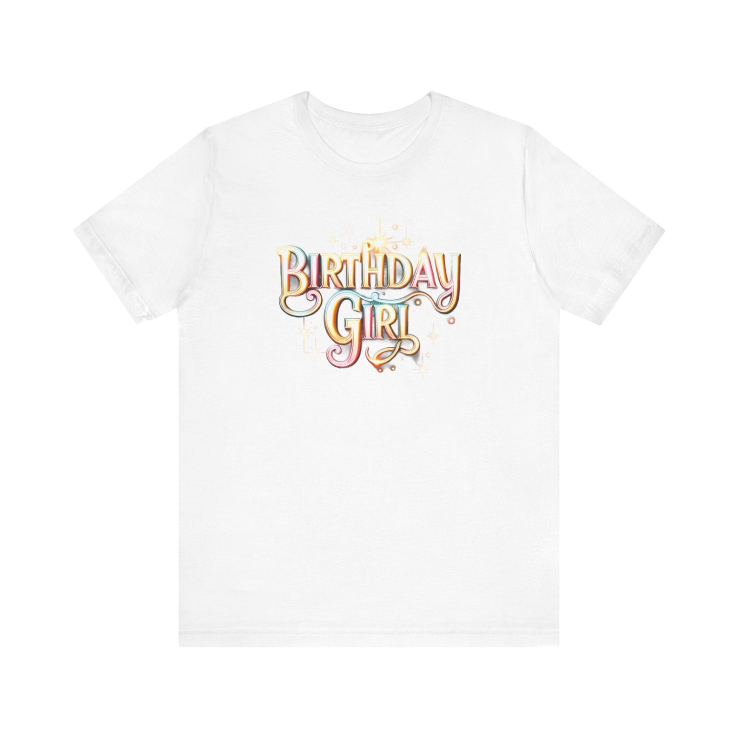 Glowing Birthday Girl Gift Store Shirt