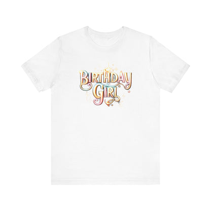 Glowing Birthday Girl Gift Store Shirt