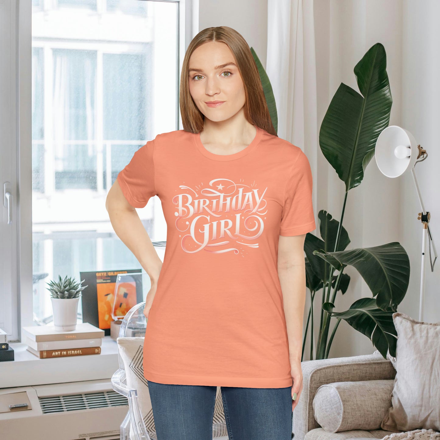 Radiant Birthday Girl Gift Store Shirt