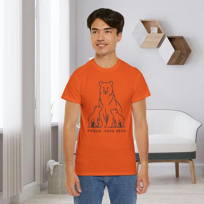 Proud Papa Bear Gift Store Shirt