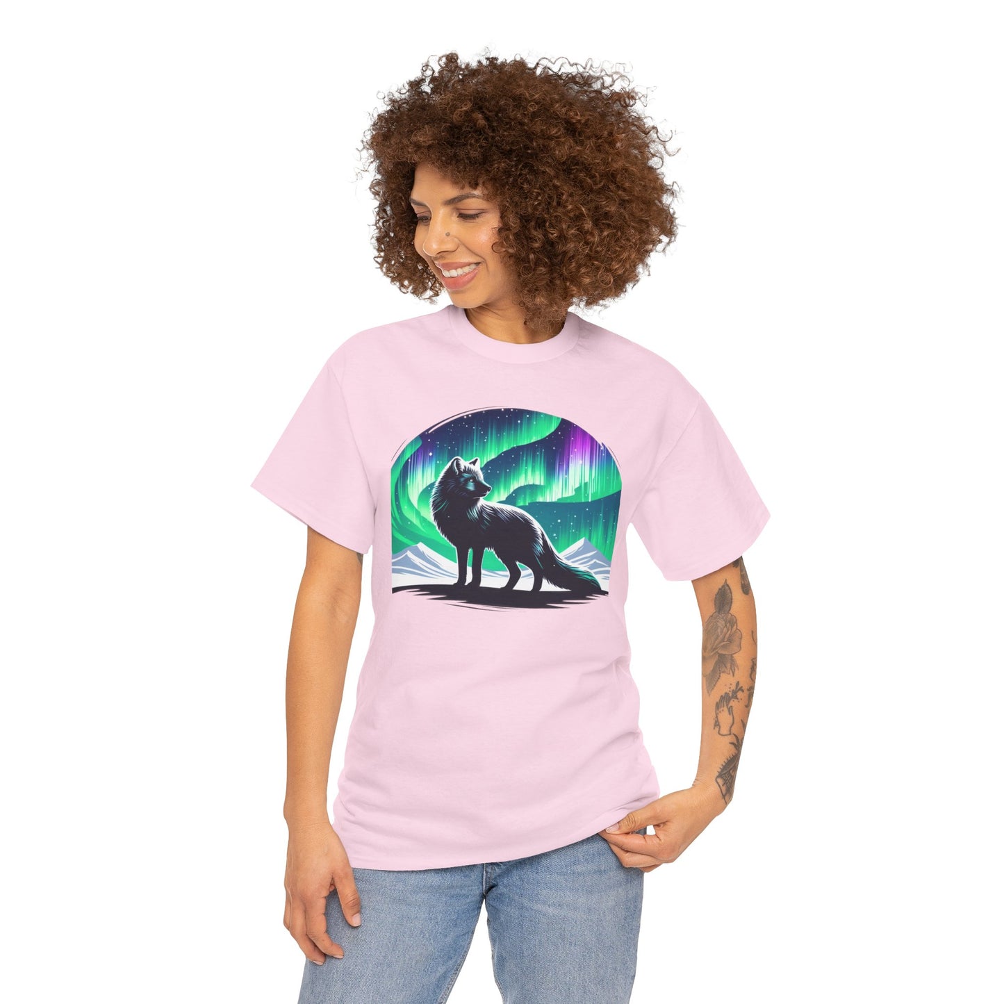 Northern Lights Fox Gift Store Shirt