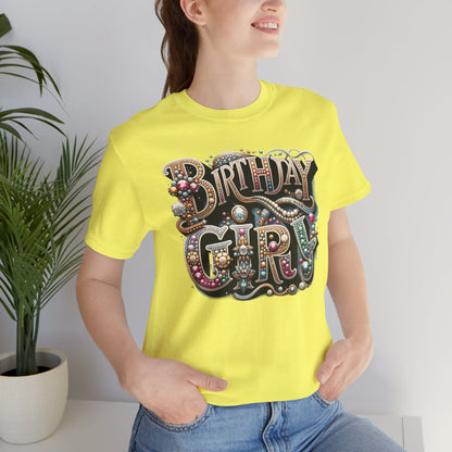 Exquisite Birthday Girl Gift Store Shirt