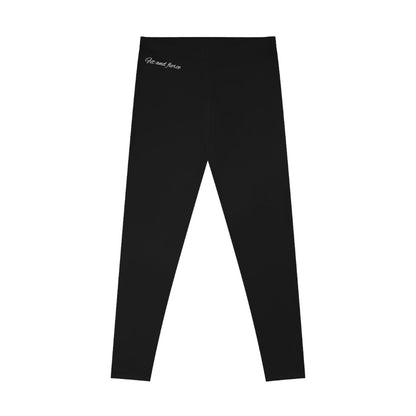 Fit and Fierce Gift Store Leggings Black Front