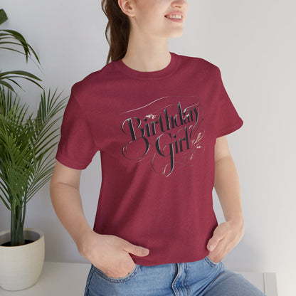 Birthday Girl Elegant Gift Store Shirt