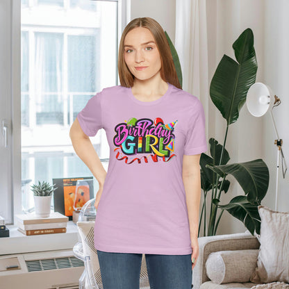 Playful Birthday Girl Gift Store Shirt