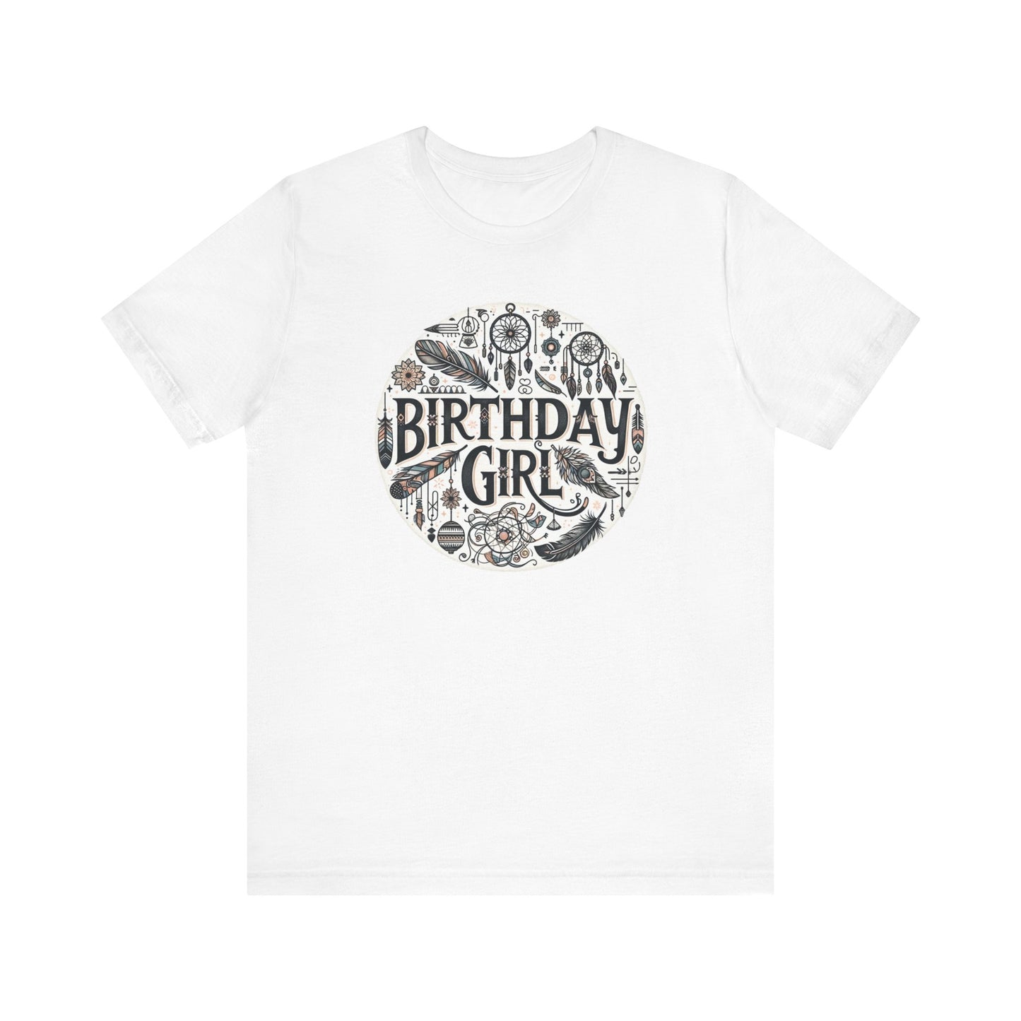 Boho Birthday Girl Gift Store Shirt