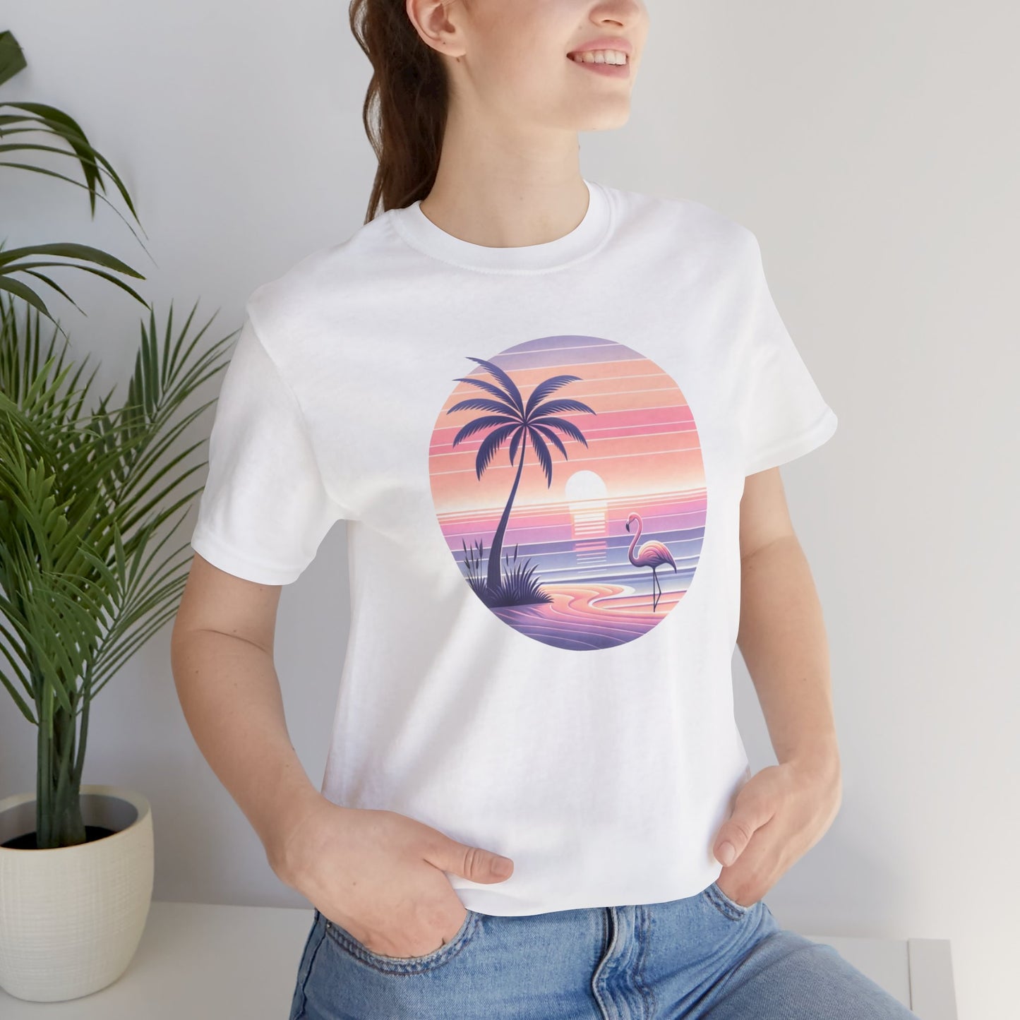 Pastel Sunset Beach Gift Store Shirt