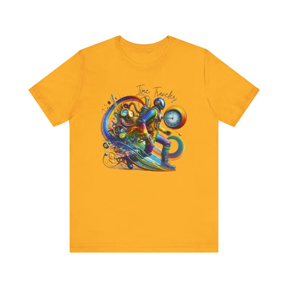 Colorful Time Traveler Sci-Fi Gift Store Shirt 2