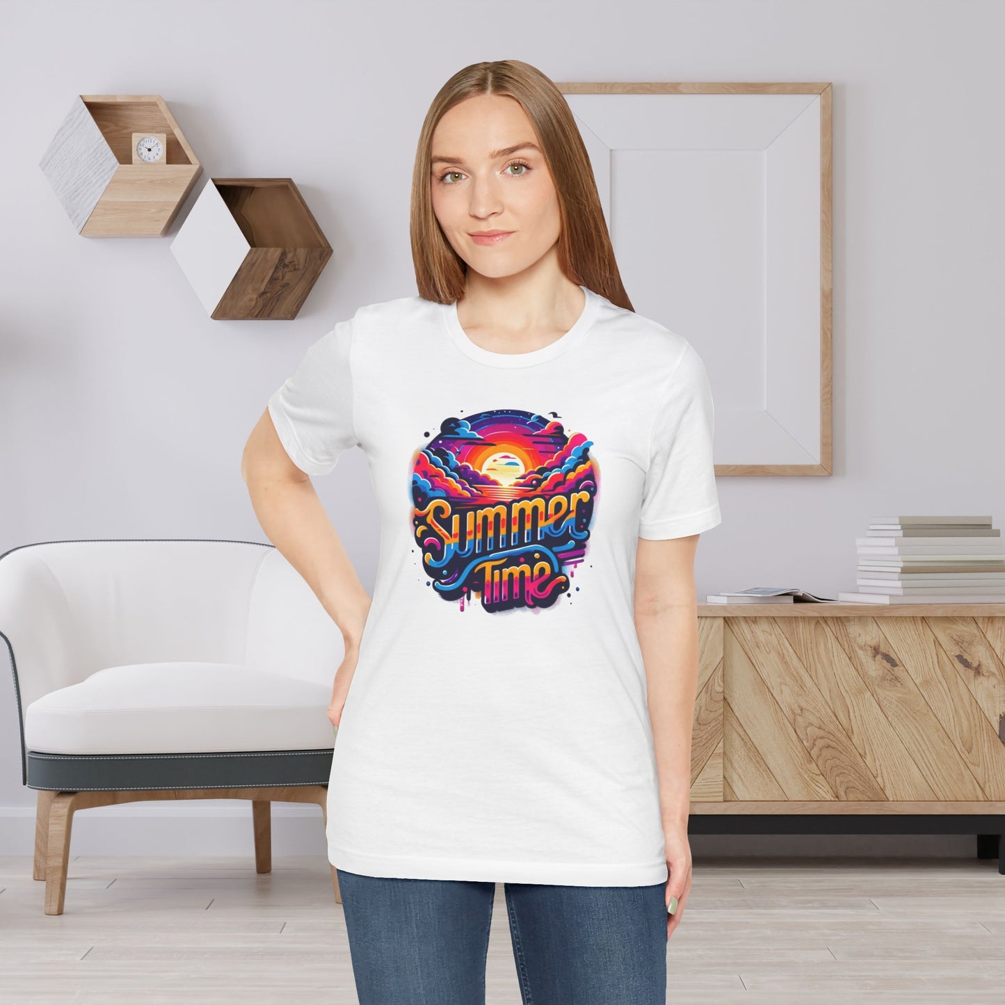 Summer Time Girl Gift Store Shirt