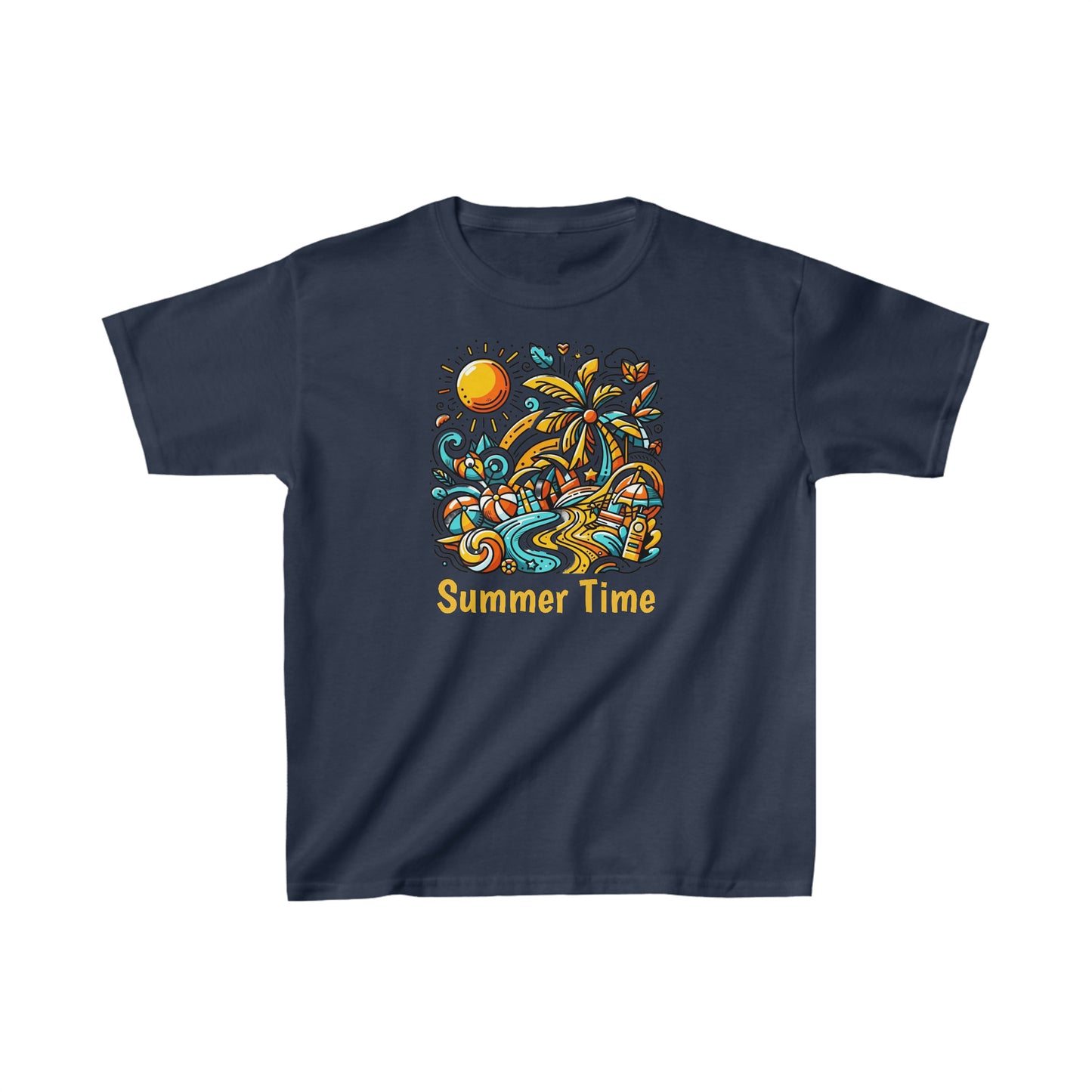 Kids Summer Time Fun Gift Store Shirt