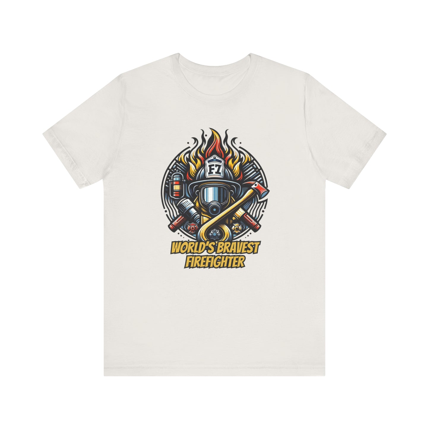 Worlds Bravest Firefighter Shirt