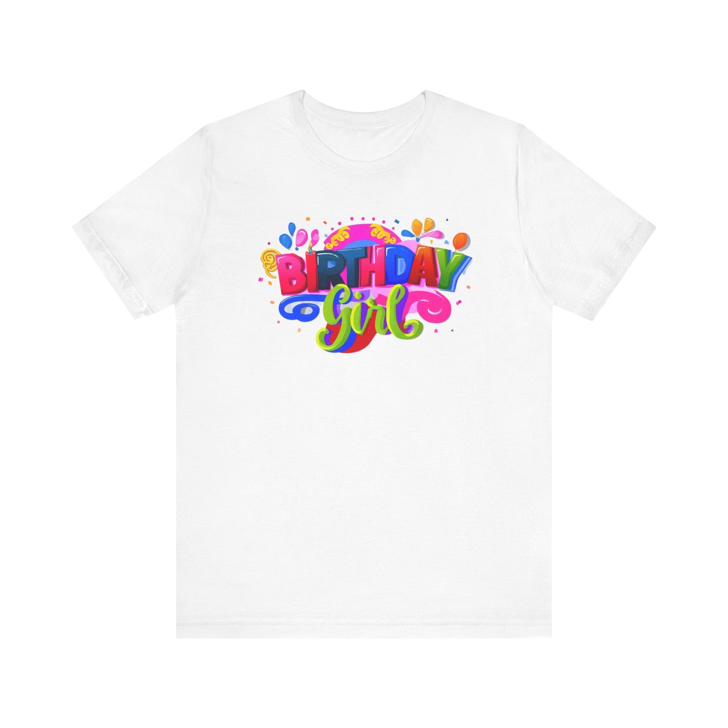 Vibrant Birthday Girl Gift Store Shirt