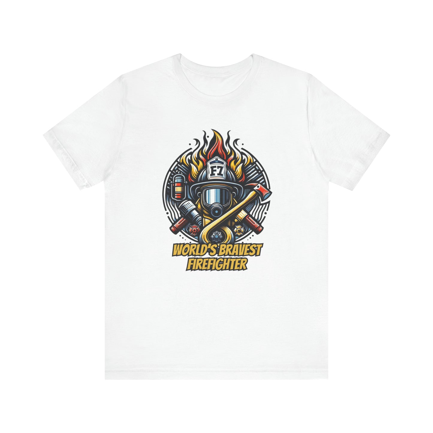 Worlds Bravest Firefighter Shirt