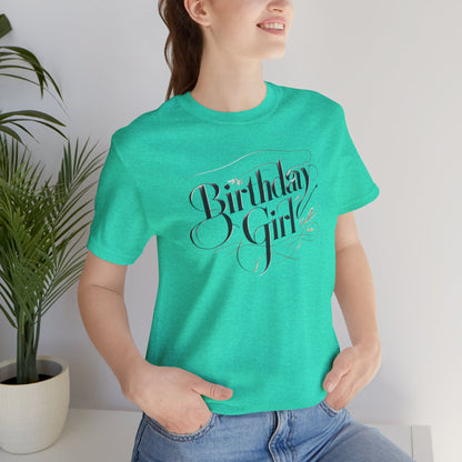 Birthday Girl Elegant Gift Store Shirt