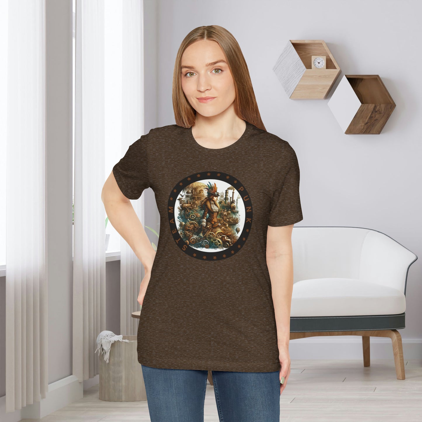 Lady Steampunk Sci-Fi Gift Store Shirt