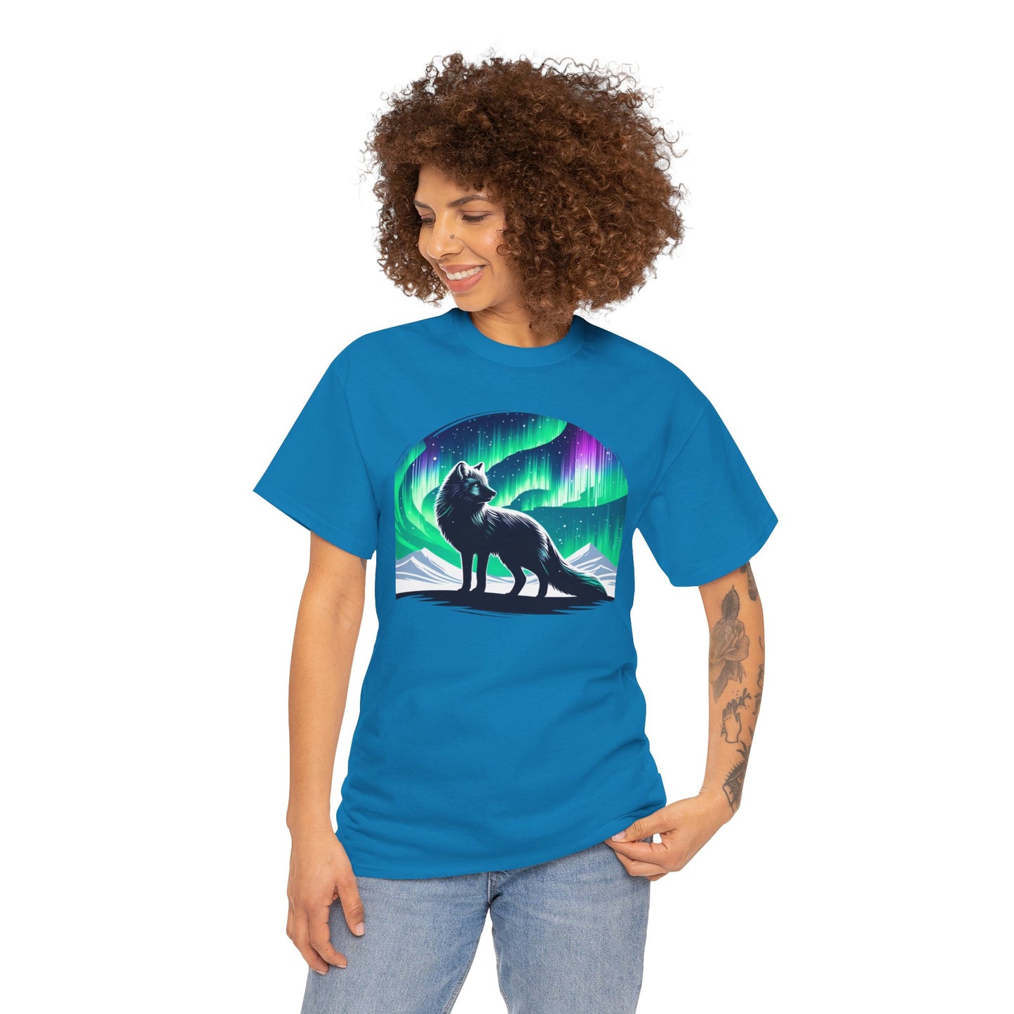 Northern Lights Fox Gift Store Shirt