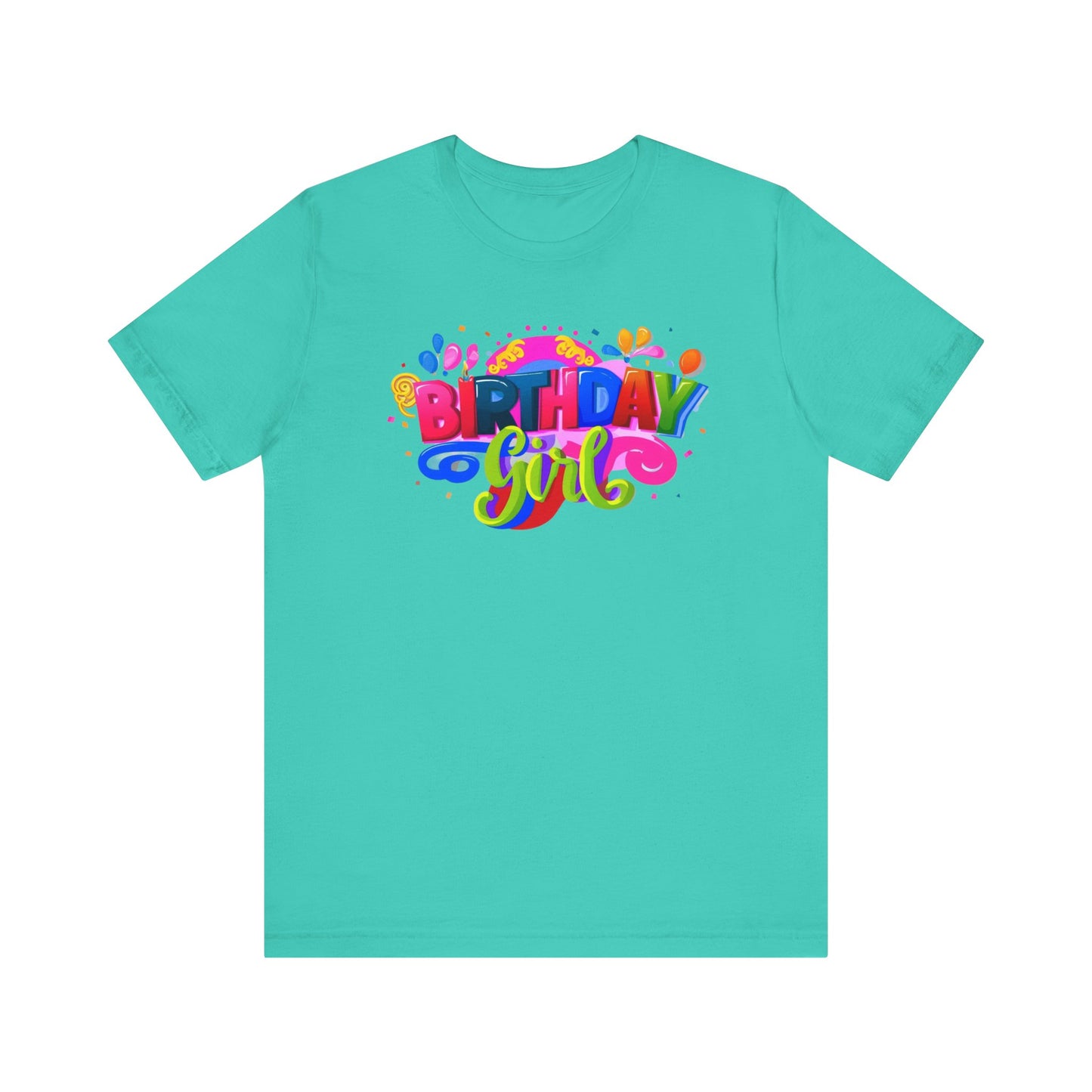 Vibrant Birthday Girl Gift Store Shirt