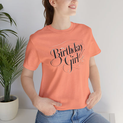 Birthday Girl Elegant Gift Store Shirt