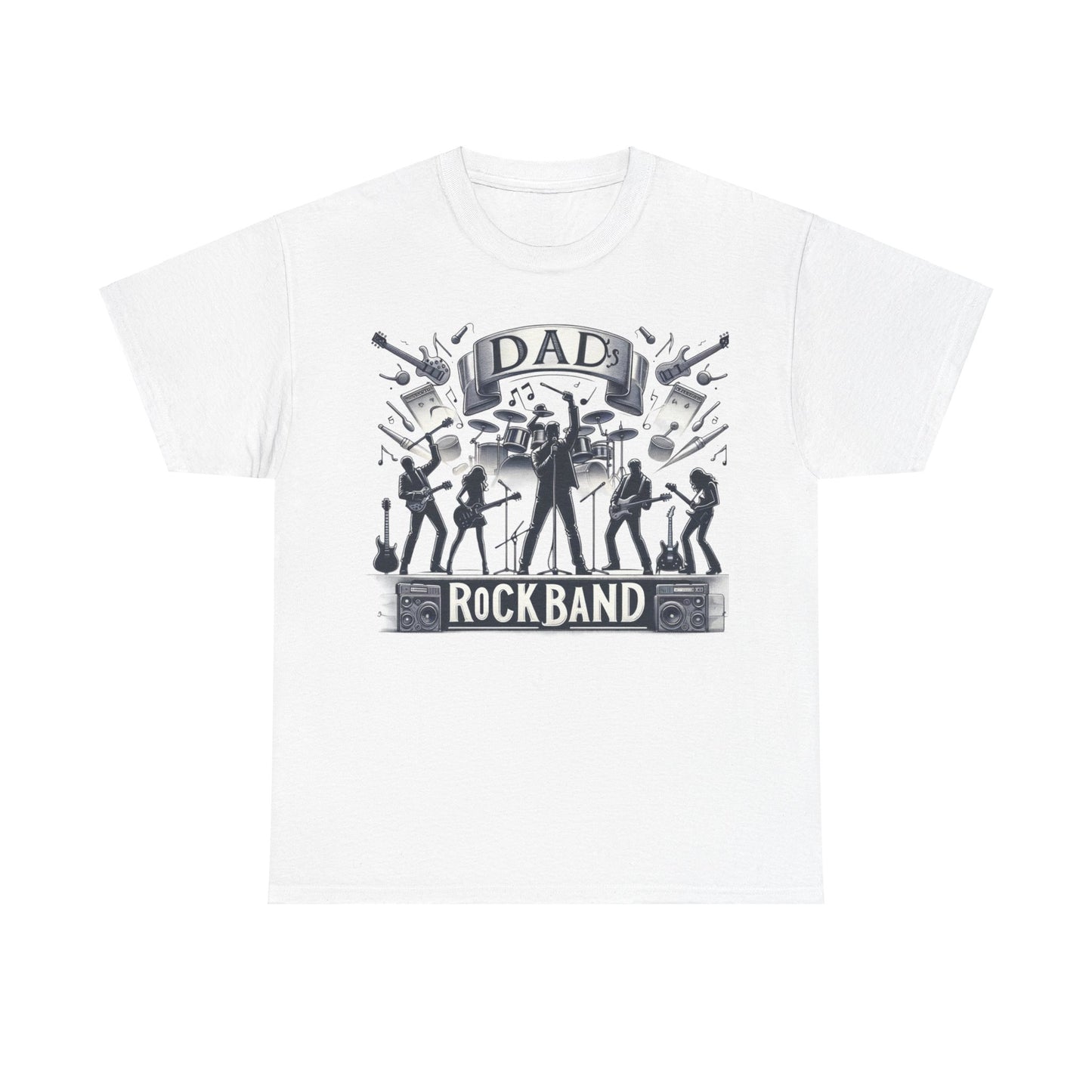 Dad's Rock Band Gift Store Shirt