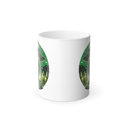 Green Alien Color Morphing Sci-Fi Gift Store Mug