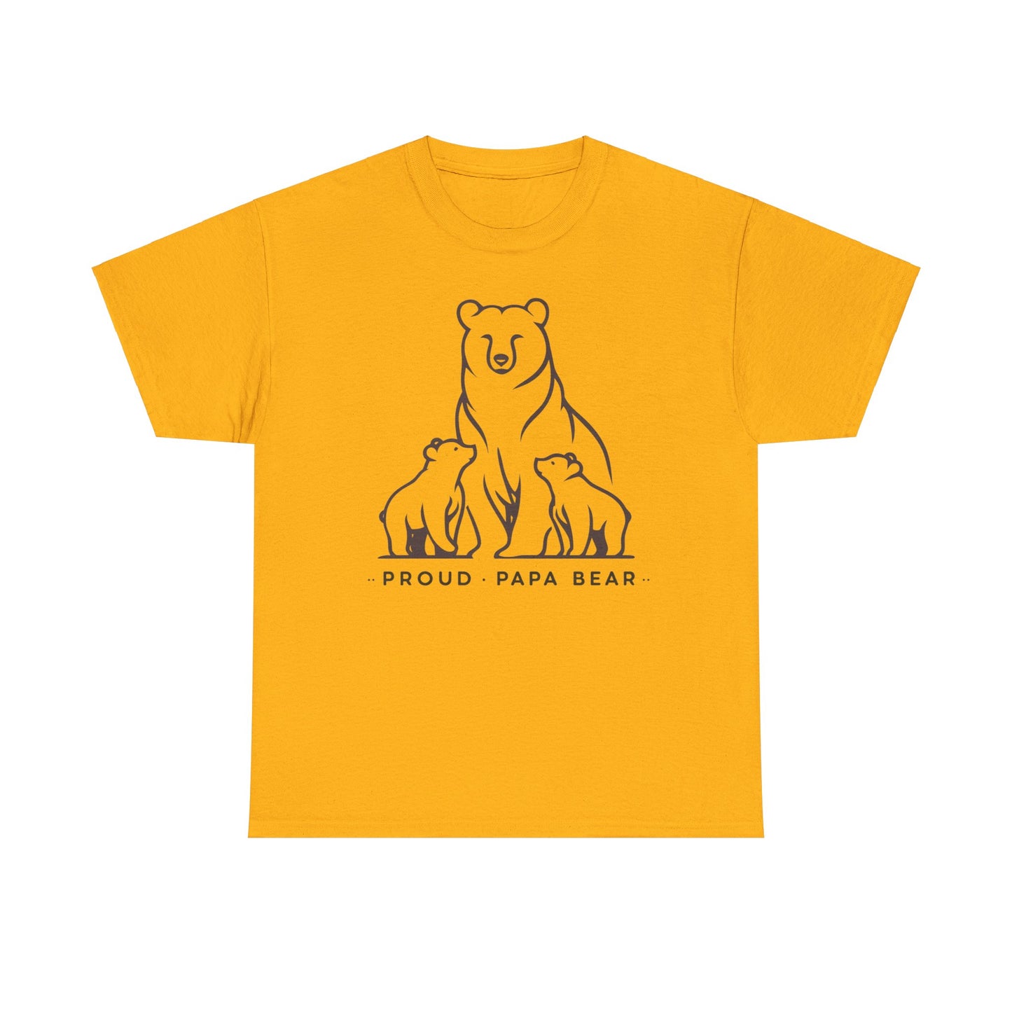 Proud Papa Bear Gift Store Shirt