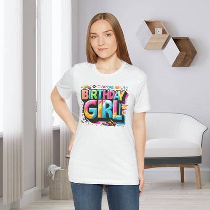 90s Themed Birthday Girl Gift Store Shirt