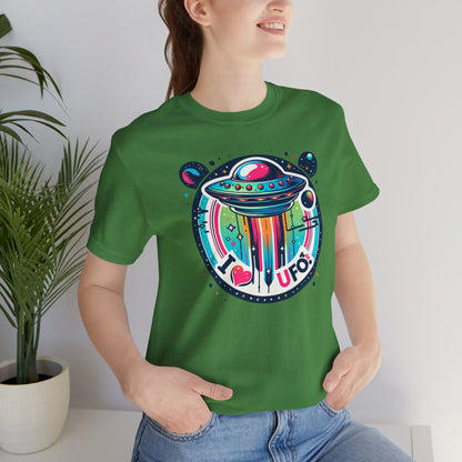 I Love UFOs Sci-Fi Gift Store Shirt