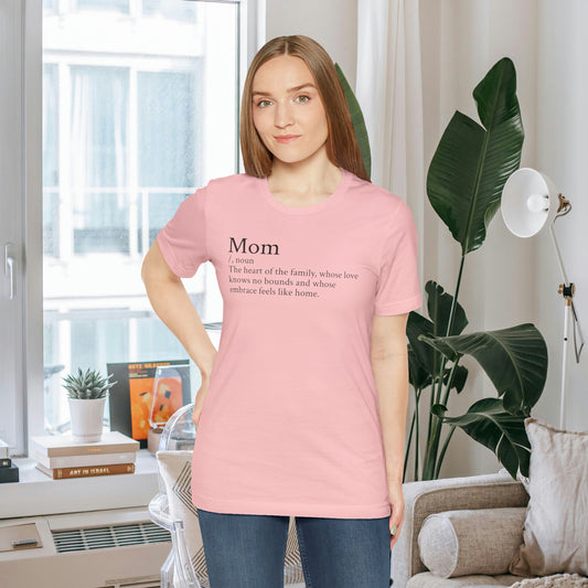 Heartfelt Mom Shirt: Celebrating Unconditional Love!