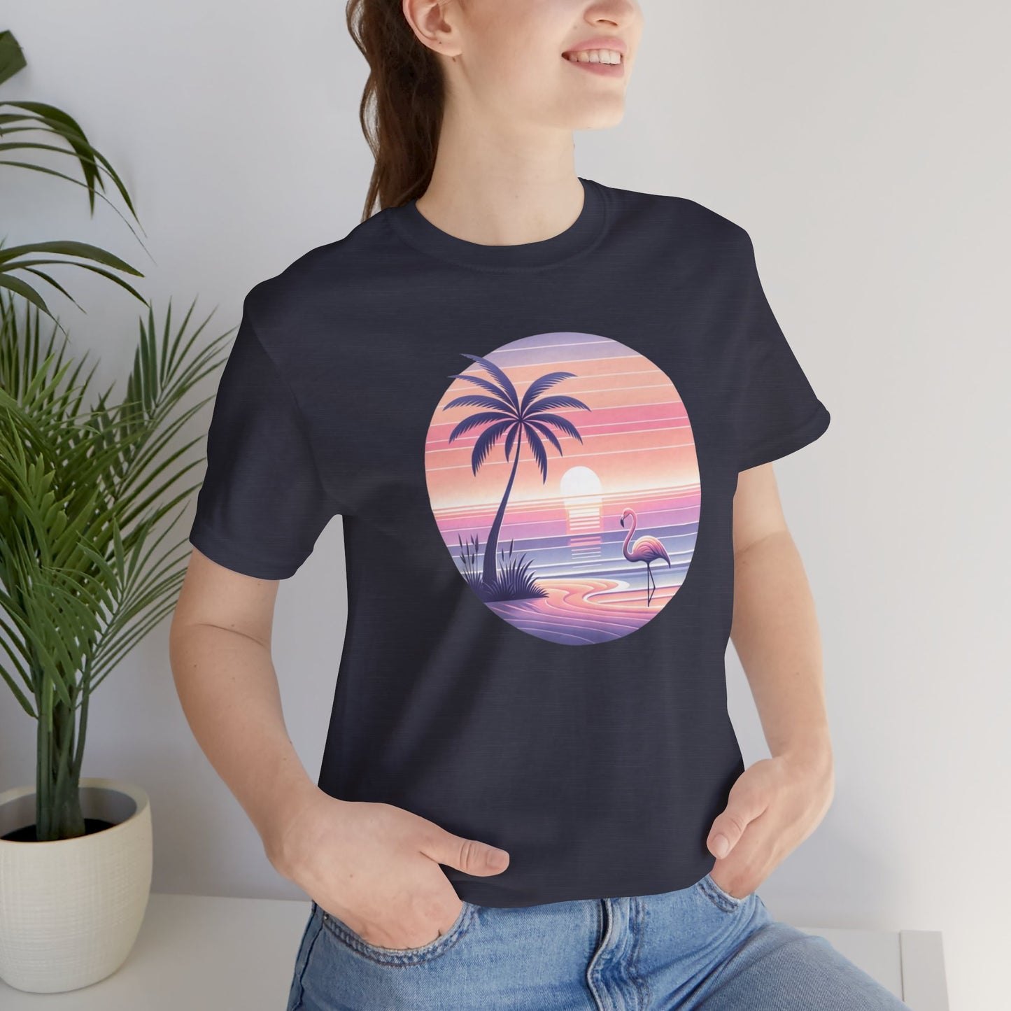 Pastel Sunset Beach Gift Store Shirt