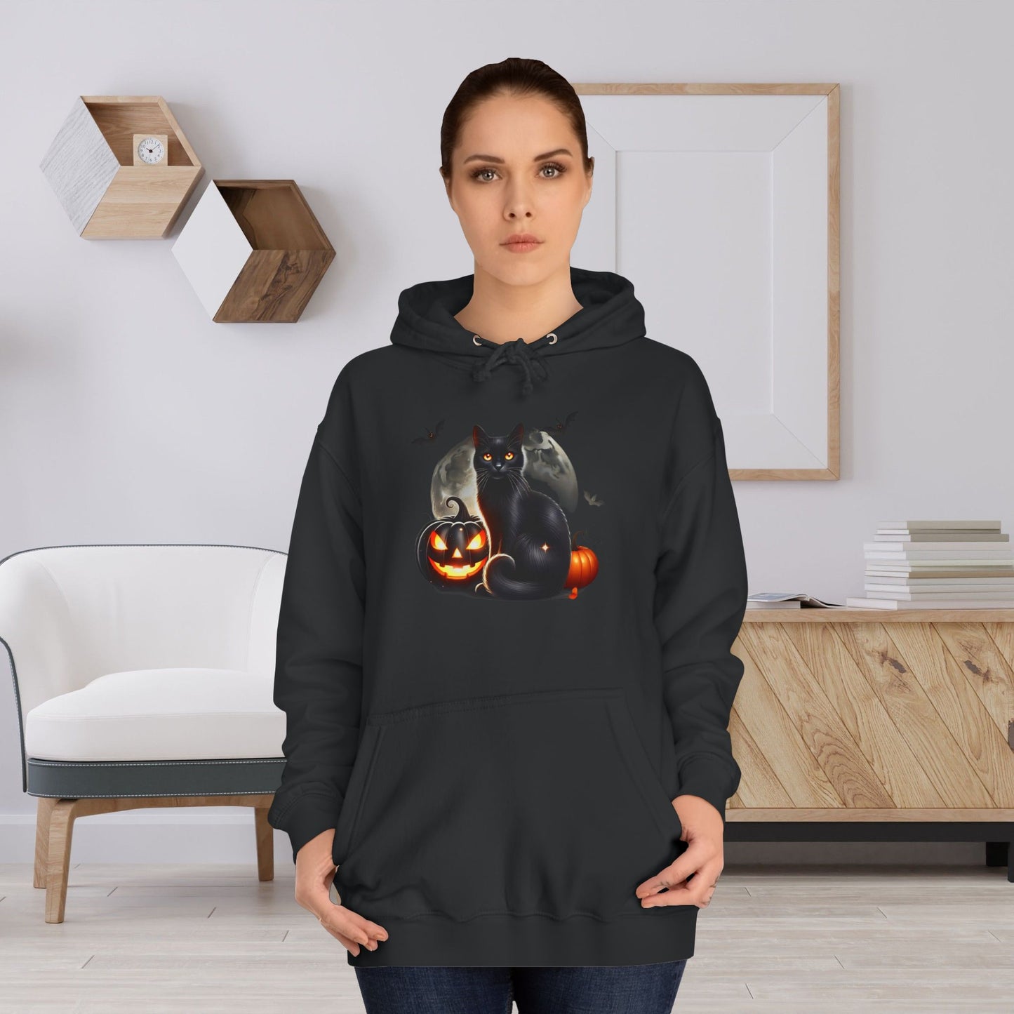 Halloween Cat Gift Store Hoodie