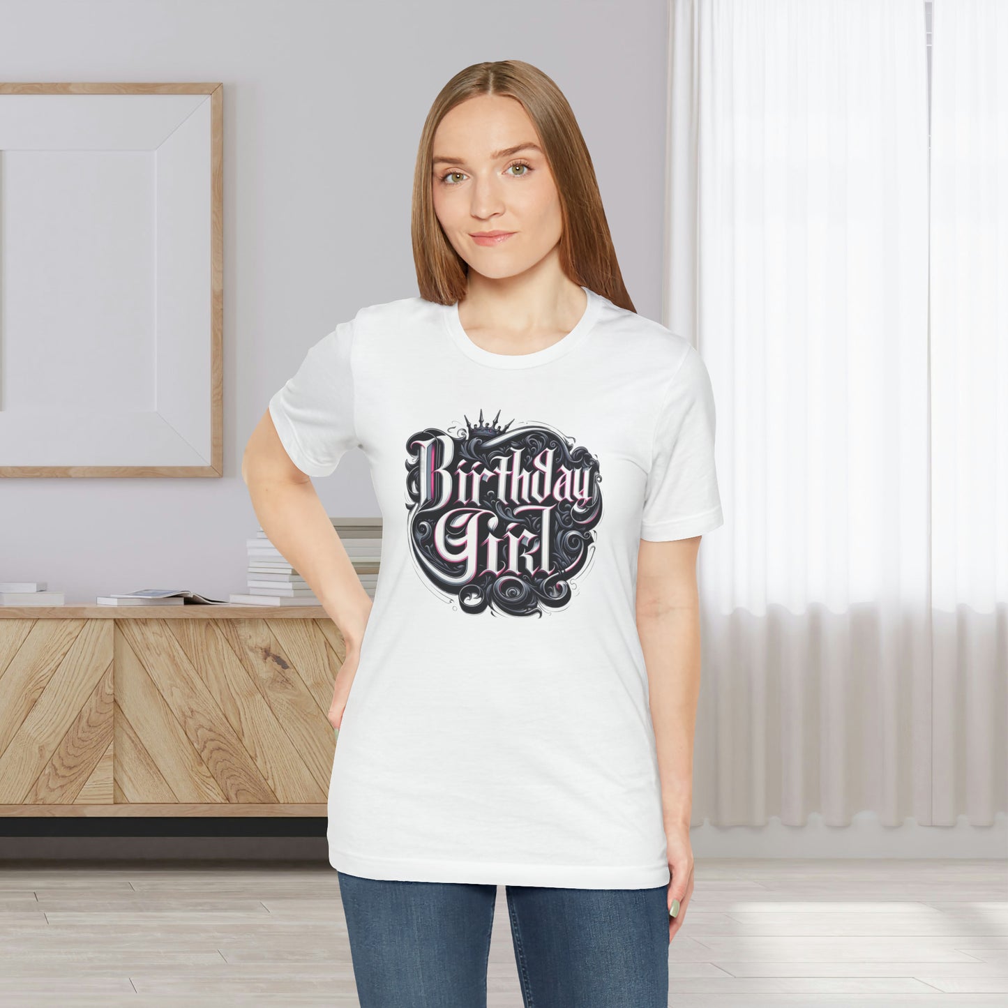 Gothic Birthday Girl Gift Store Shirt