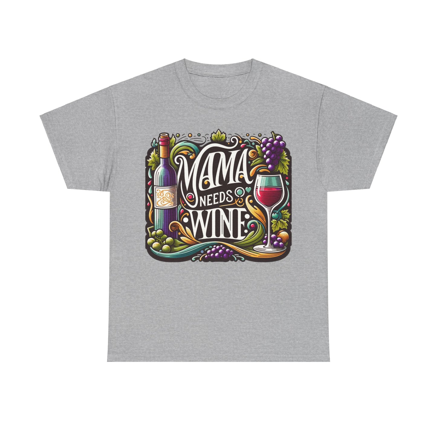 Mama Needs Wine Gift Store Shirt