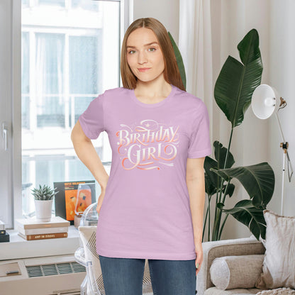 Radiant Birthday Girl Gift Store Shirt