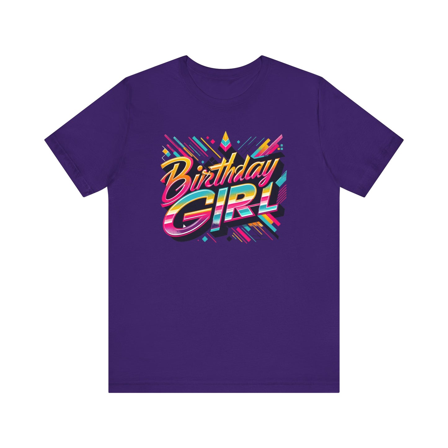 80s Themed Birthday Girl Gift Store Shirt