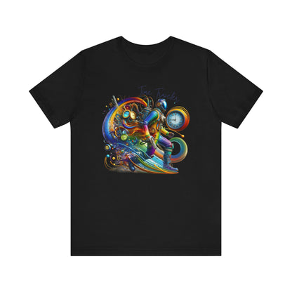 Colorful Time Traveler Sci-Fi Gift Store Shirt 2