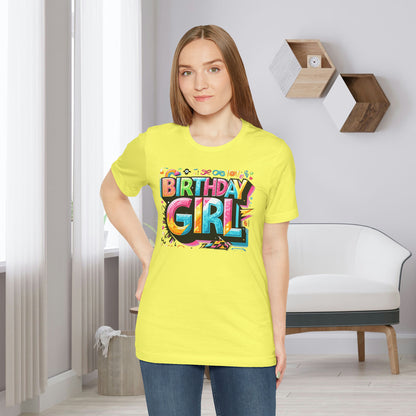 90s Themed Birthday Girl Gift Store Shirt