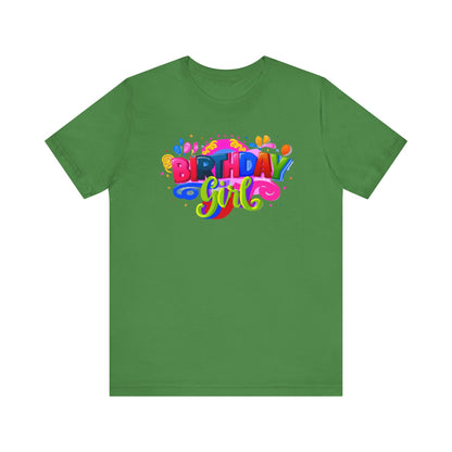 Vibrant Birthday Girl Gift Store Shirt