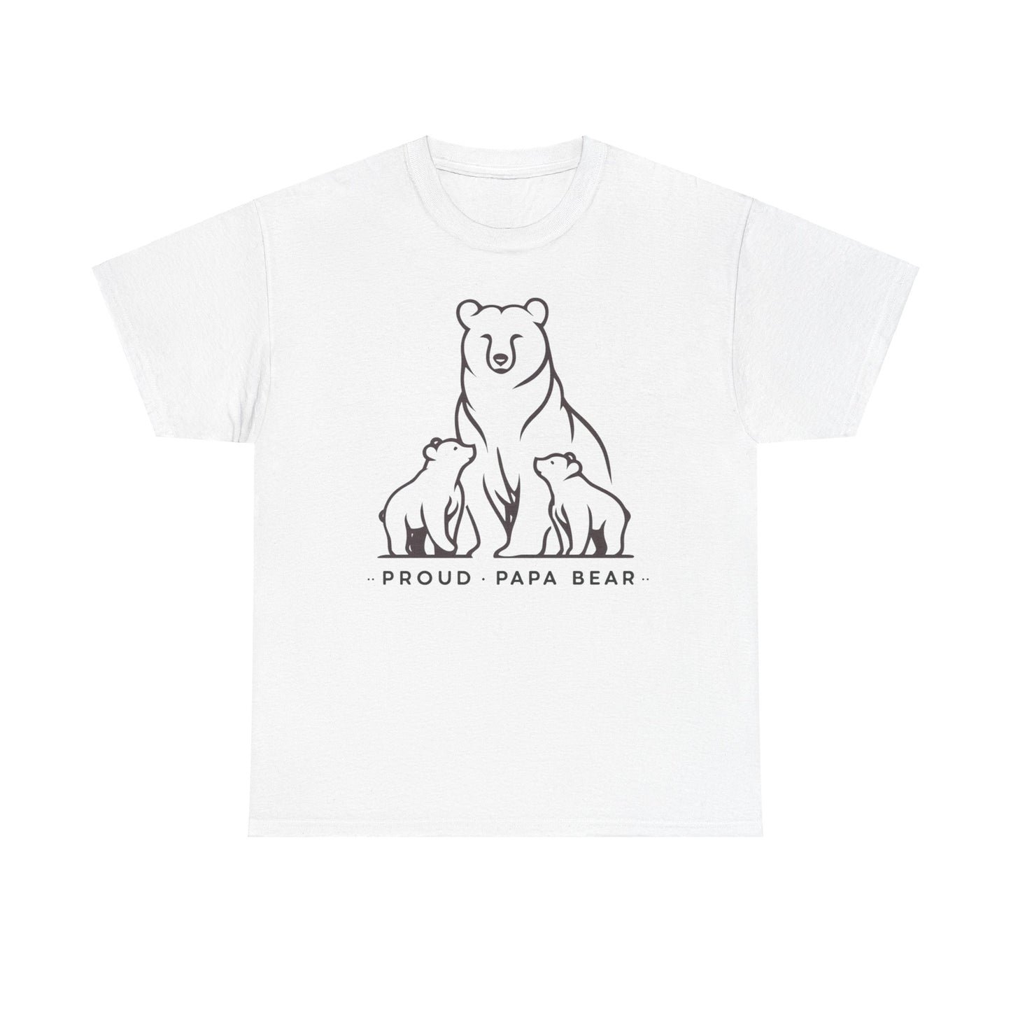 Proud Papa Bear Gift Store Shirt