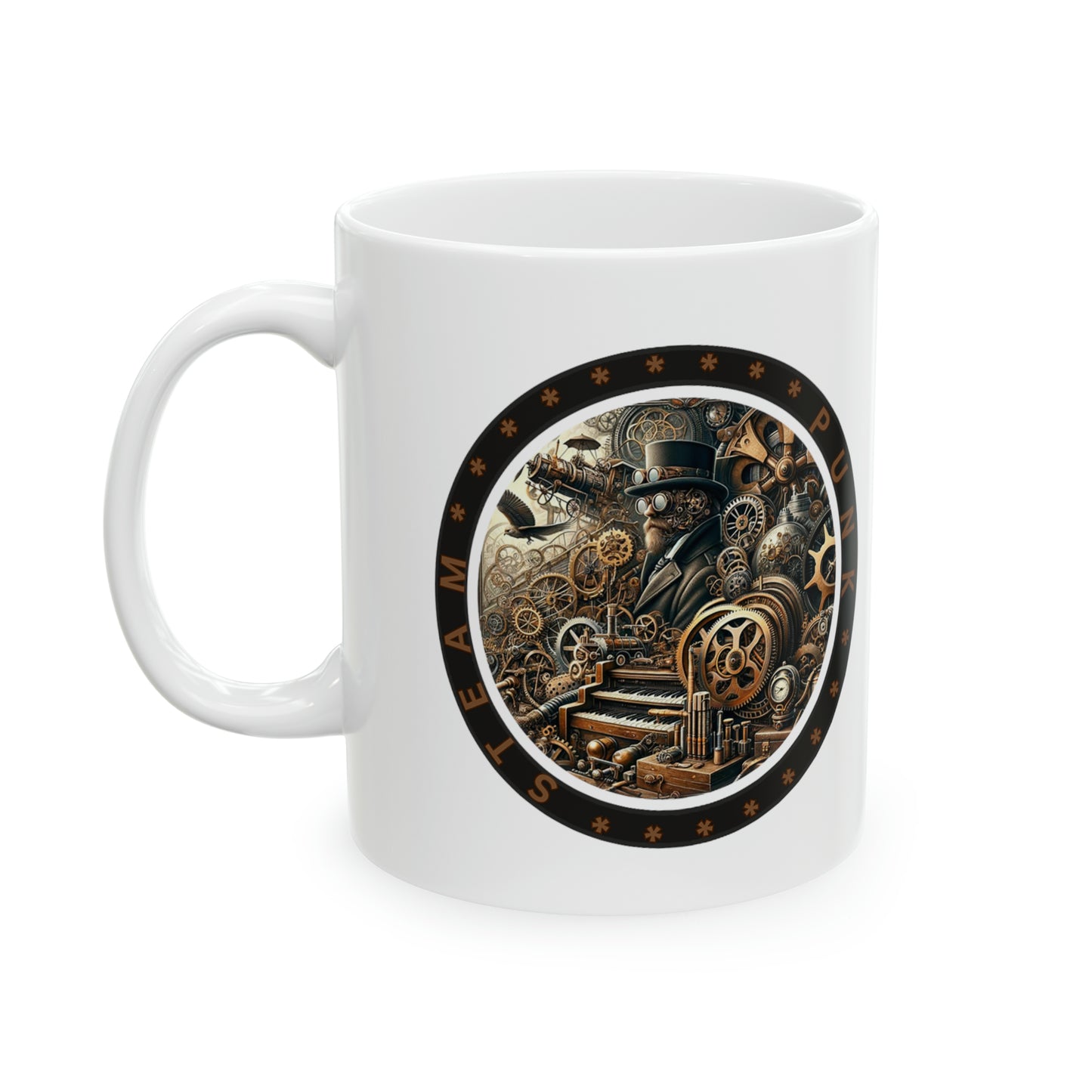 Steampunk Sci-Fi Gift Store Mug