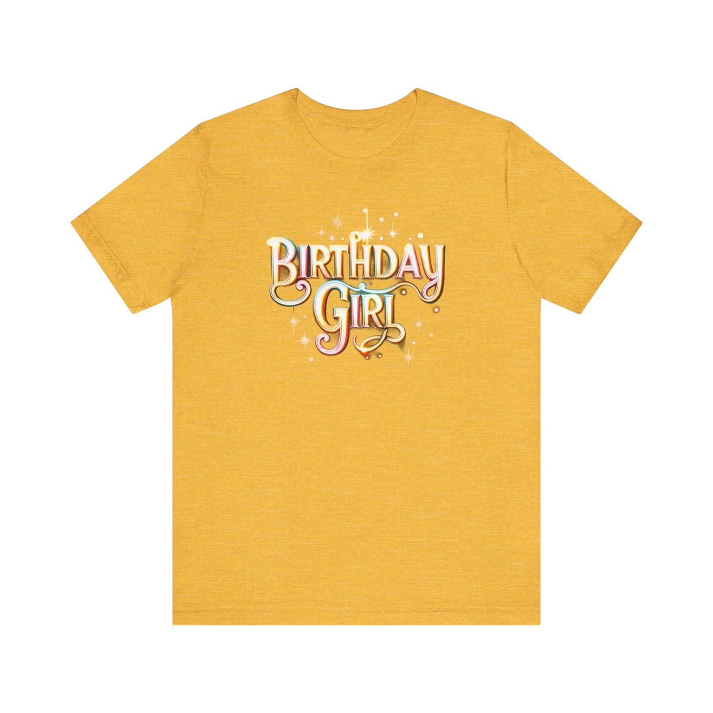 Glowing Birthday Girl Gift Store Shirt