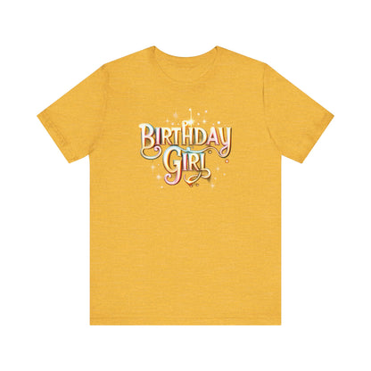 Glowing Birthday Girl Gift Store Shirt