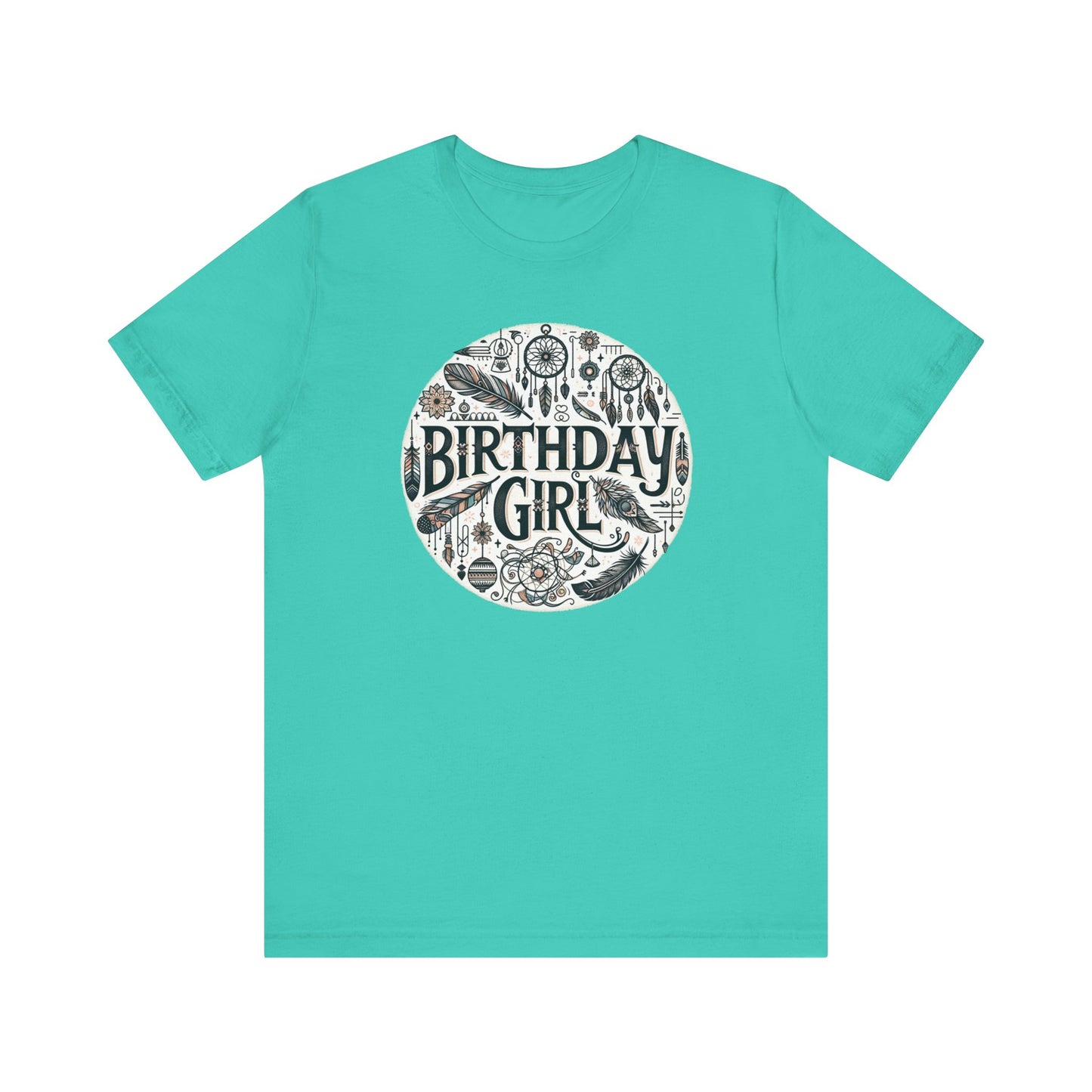 Boho Birthday Girl Gift Store Shirt